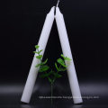 White Flat Surface Homeware Flame Art Candle